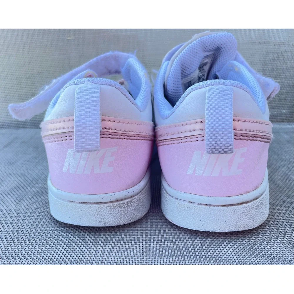 Nike Court Borough Low 2 Kids 2Y Pink White DV5457-105 Sneakers